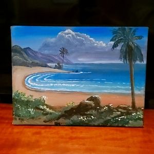 9 by 12 acrylic art on canvases